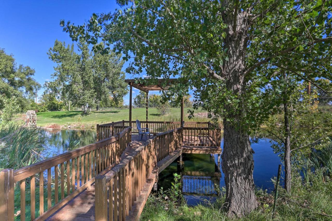 Rustic Spearfish Cabin On 12-Acre Trout Farm Eksteriør billede
